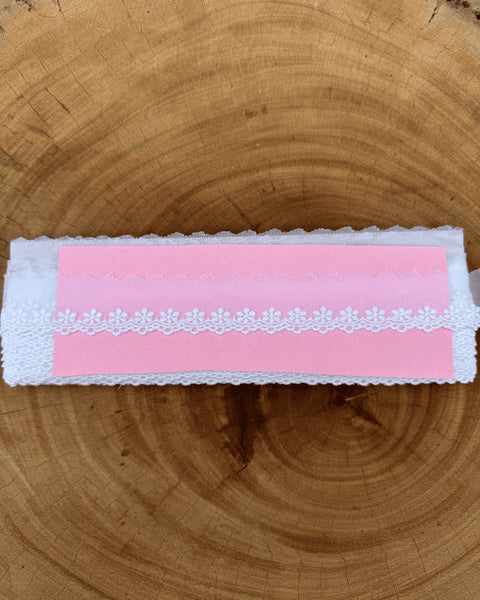 Renda Tule 100% poliéster branca - Largura: 3 centímetros